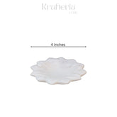 Handcrafted Marble Lotus Urli – Decorative Floral Bowl